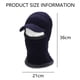 thumbnail image 2 of Gorro de punto para invierno, pasamontañas, cálido, para ciclismo, esquí, talla universal, resistente al viento, para clima frío., 2 of 5