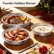 thumbnail image 3 of Bandeja para hornear Fit Meal Prep 23 cm – Pack de 45 con tapas, 3 of 7