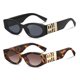 thumbnail image 1 of Gafas de sol YDAOWKN retro ovaladas estilo ojo de gato para mujer, 1 of 6