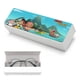 thumbnail image 5 of Jake y los Piratas de Nunca Jamás Estuche Rígido para Gafas de Cuero PU Protector con Forro de Felpa Premium Suave para Hombres y Mujeres, 5 of 6