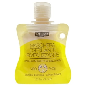 Pupa Milano - Mascarilla Facial Exfoliante Y Revitalizante - Extracto De Limón De Para Unisex - Mascarilla
