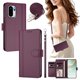 thumbnail image 2 of Funda Billetera para OnePlus 15R, Cuero Sintético con Cierre, Morado Oscuro, 2 of 6