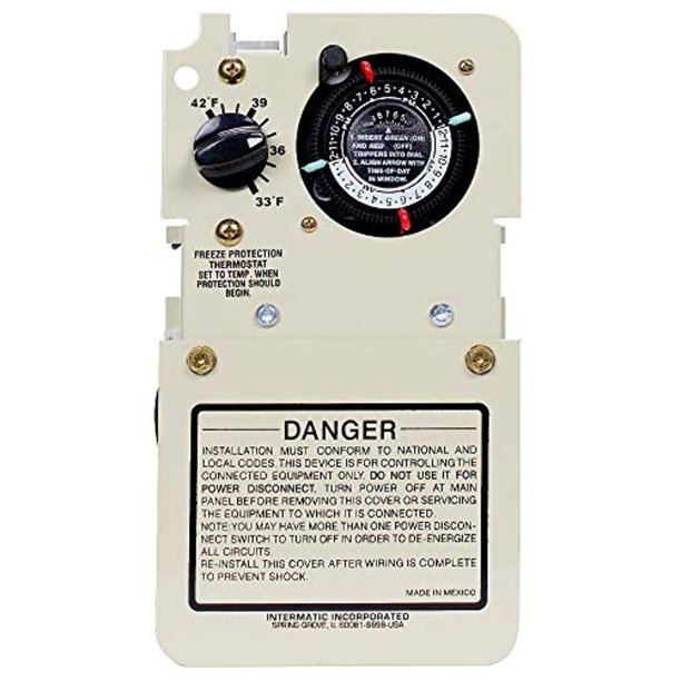 Temporizador Intermatic PF1102MT Protección contra heladas para piscina y spa 240V