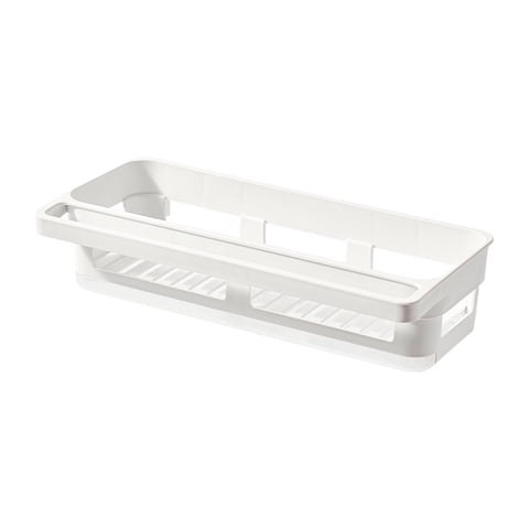 Magideal - Bandeja De Jabón Para Encimera, Estante De Almacenamiento Montado En La Pared, Organizador, Estante De Pared, Escurridor De Trapo, Soporte Para Jabón