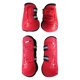 thumbnail image 4 of 4 Uds Botas De Caballos Protección De Piernas Para Entrenamiento De Salto Accesorios Ecuestres Rojo XL, 4 of 5
