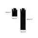 thumbnail image 2 of Guantes largos de terciopelo para mujer INSPIRE CHIC 1920s Guantes de ópera de dedos completos para fiesta de noche Negro M, 2 of 6