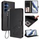 thumbnail image 2 of Funda Volteable con Diseño de Gato para Samsung Galaxy S26 Plus, Negro, 2 of 6