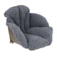 thumbnail image 1 of Cojín De Felpa Para Silla, Cojín Relleno Para Silla De Ordenador, Silla De Comedor, Color Gris Invierno, 1 of 5