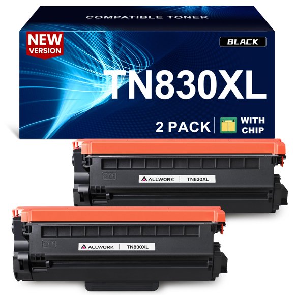 Cartucho de tóner negro ALLWORK TN830XL (paquete de 2)