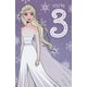 thumbnail image 1 of Tarjeta de cumpleaños Heartline by Hallmark Frozen Elsa niña 3 años, 1 of 2