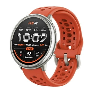 Reloj Inteligente Amazfit Active 2 Con Gps, 44 Mm, Rastreador De Actividad Física, Rojo