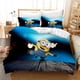 thumbnail image 1 of Despicable Me Minion Duvet Cover Pillowcase Bedding Set Gift, 1 of 3
