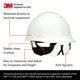 thumbnail image 2 of Gafas de seguridad 3M ANSI Z87 con lente transparente antivaho, 2 of 4
