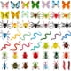 thumbnail image 2 of Juguetes Insectos Mini Laxdacee 100 Unidades Plastico Realista, 2 of 3