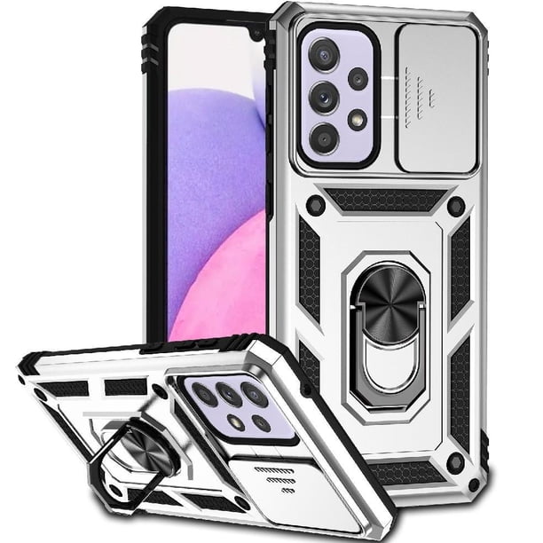 Estuche GANGXUN para Samsung Galaxy A33 5G, soporte giratorio 360°, estilo mecánico y magnético