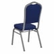 thumbnail image 3 of Pack 4 Silla Tapizada Eventos Fiestas Conferencias Comedor - Azul Marino, 3 of 4