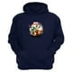 thumbnail image 1 of Polerón Canguro Logo Comic Vs Capcom Azul Marino Talla M Unisex, 1 of 3