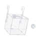 thumbnail image 1 of Caja de aislamiento para acuario, soporte para cría de peces, accesorios transparentes multifunción para acuario, Fly Liver Guppy, alevines para recié 15x15x15cm y gancho, 1 of 5