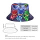 thumbnail image 2 of Sombrero Bucket Pj Masks Plegable Negro/Blanco, 2 of 6