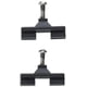 thumbnail image 1 of Soporte de bisagra Sea-Dog 273260-1 para montaje en oruga, corredera lateral, color negro, 1 of 2