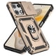 thumbnail image 1 of Funda Resistente Anillo Soporte Motorola Moto G 5G 2025 Privacidad Cámara Montaje Magnético Oro, 1 of 6