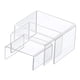 thumbnail image 3 of Elevadores Para Mostradores, Diferentes Soportes De Exhibición En Forma De U, Juego De 3 Transparentes, 3 of 5