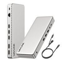 Estación De Acoplamiento Para Portátil Wavlink Sm770 Con Pantalla Triple 13 En 1