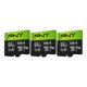 thumbnail image 2 of Tarjeta de memoria PNY Elite-X microSDXC de 64 GB, clase 10 U3 V30, paquete de 3, 2 of 7