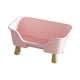 thumbnail image 3 of Hamaca Para Mascotas Portátil, Fácil De Limpiar, Transpirable, Universal, Elevada, Talla M, Rosa, 3 of 5