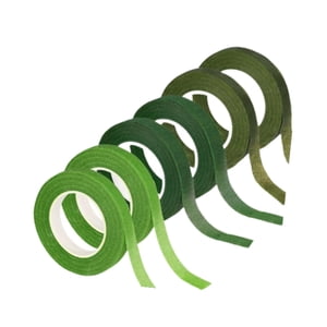 Magideal - Cintas Florales, Cinta De Floristería, Envoltura De Ramos De Boda, Envoltura De Tallos Diy, Cinta De Flores Para Hacer Tarjetas, Embalaje De Regalos, Corona, Decoración Del Hogar 6 Piezas