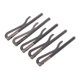 thumbnail image 3 of 5pcs Bifold Money Clip Bar Plate Cuero Craft Cash Holder Spring Clamp 03, 3 of 5