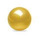 thumbnail image 1 of Bola de trackball Perixx 34 mm Acabado Brillante Dorado PERIPRO‑303 GGO, 1 of 7