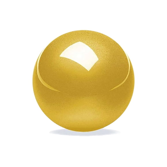 Bola de trackball Perixx 34 mm Acabado Brillante Dorado PERIPRO‑303 GGO