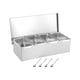 thumbnail image 5 of Caja Organizadora De Condimentos, Botes De Especias Desmontables Con Tapa, Tarro De Condimentos Para Barra, 4 Rejillas, 5 of 5