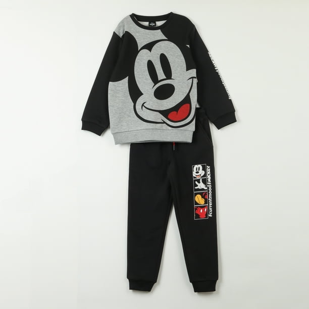 Buzo Deportivo Buzo Mickey Hombre Buzo Niño Mickey Cartoon Gris