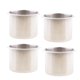thumbnail image 5 of 4 unids acero inoxidable empotrado copa bebida titular marino barco rv camper 68x55mm, 5 of 6