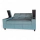 thumbnail image 4 of Sofa Cama Baul 2 Pz Deco Lino Turquesa, 4 of 6