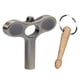 thumbnail image 2 of Broca para llave de afinación de tambor, llave y baqueta de afinador de tambor, llave de ajuste de llave de tambor para principiantes, accesorios para Argén, 2 of 4