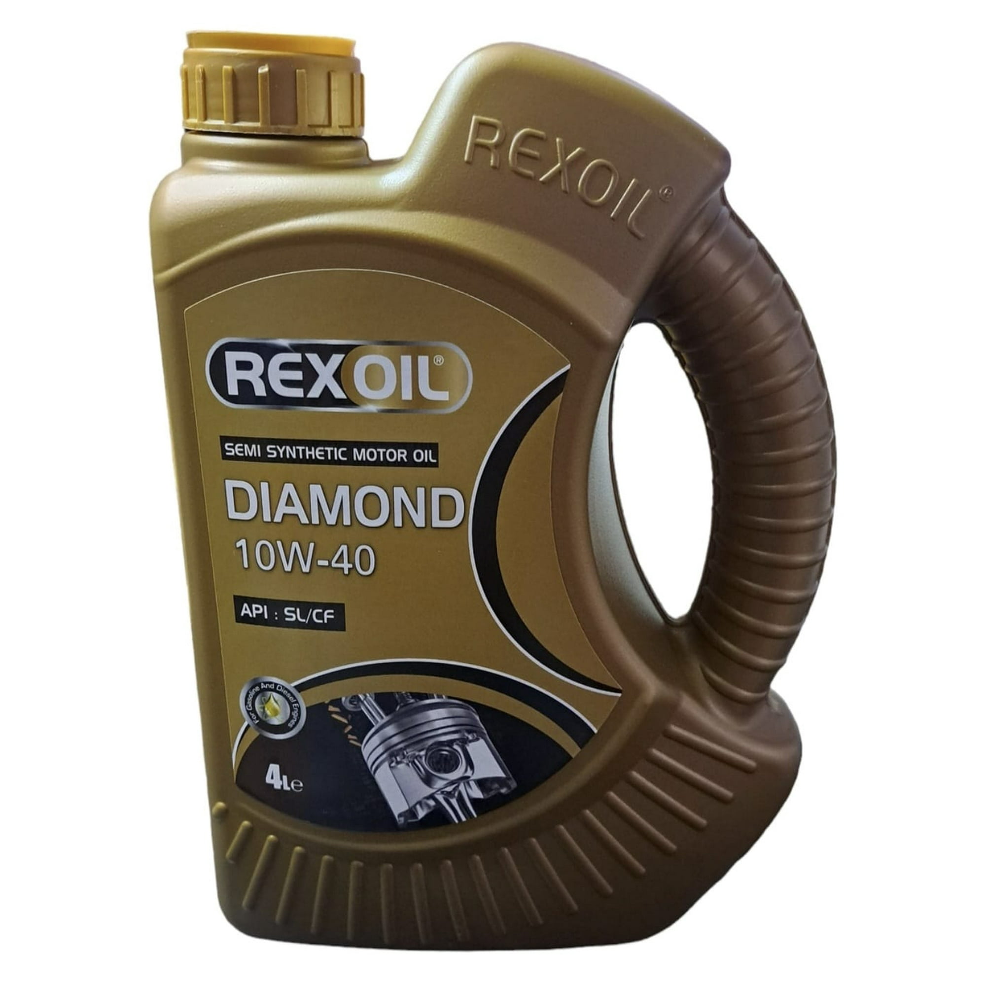 Aceite De Motor Semi Sintetico 10w40 Rexoil 4 Litros