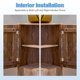 thumbnail image 5 of 4 piezas de bisagras de puerta con cierre automático, bisagras de resorte de acero inoxidable 304 de 2", exterior, 5 of 7