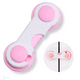 thumbnail image 1 of Pack 4 Piezas Rosa Protección Cerradura Cajones Para Bebé Niños, 1 of 6