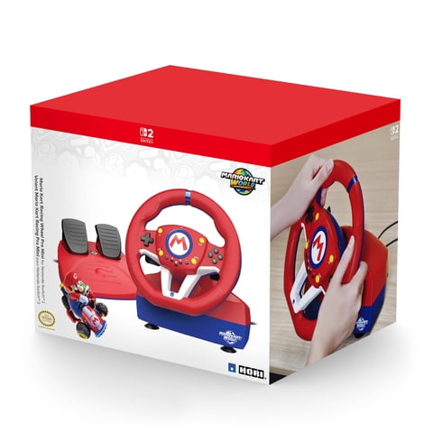 Volante De Carreras Hori Mario Kart Pro Mini Para Nintendo