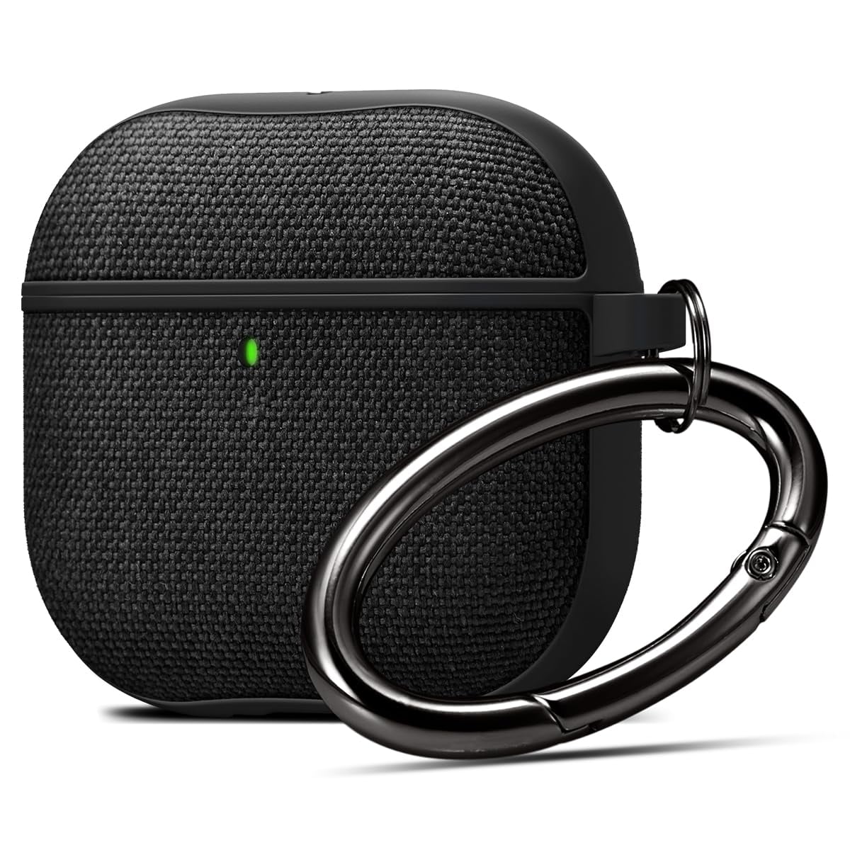Funda Spigen Urban Fit Para Airpods 4 (2024) Con Mosquetón Negra