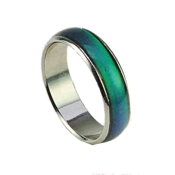 Mood Rings blinkee Seventies, talla 7, con 1 anillo E Mood incluido