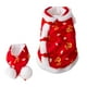 thumbnail image 1 of Ropa Para Perros Con Bufanda, Disfraz Rojo Para Perros, Para Celebraciones, Cosplay, Vacaciones, 1 of 3