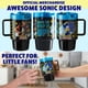 thumbnail image 5 of Botella de Agua Get Trend Sonic Kids 500ml Libre de BPA con Popote, 5 of 6