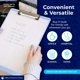 thumbnail image 5 of Portapapeles Office Solutions Direct 24x32 cm Azul Claro, 5 of 7