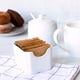 thumbnail image 2 of Set de 2 Porta Sachet Porcelana 8x6x5 Cm Linea Tower, 2 of 2
