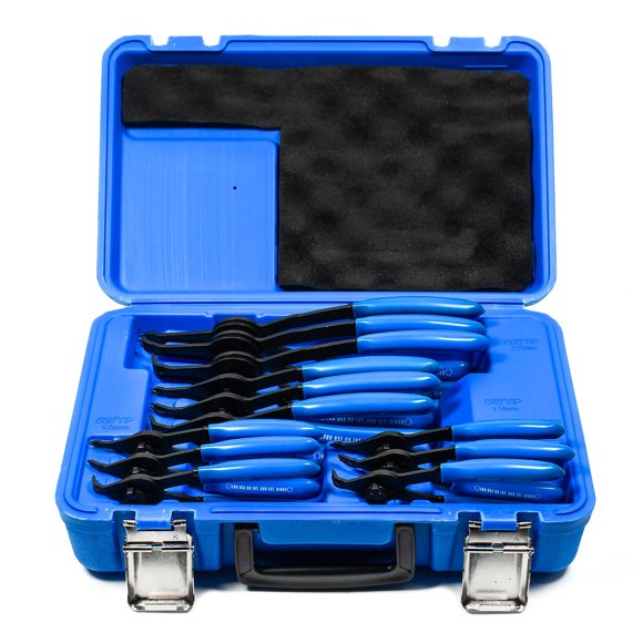 Juego de alicates con forma de anillo elástico SMOTIVEPRO, 12 piezas, resistentes