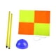 thumbnail image 3 of Bandera De Esquina De Fútbol, Postes De Agilidad De Fútbol, Bandera Deportiva De Entrenamiento Para Adultos Para Juegos, 2 Uds., Base Azul, 3 of 3